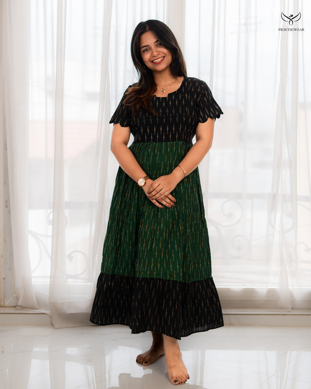 Shivani3 Maternity Dress