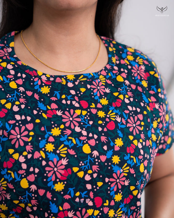 Devina SoftCotton Full Length Maternity Loungewear