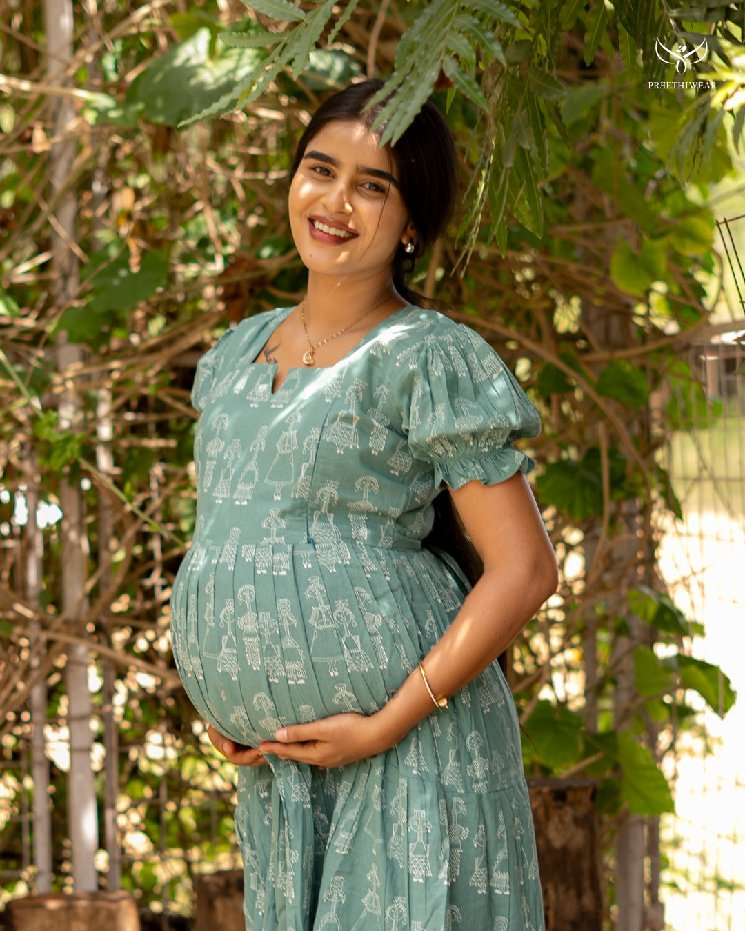 Mallika1 Maternity Dress