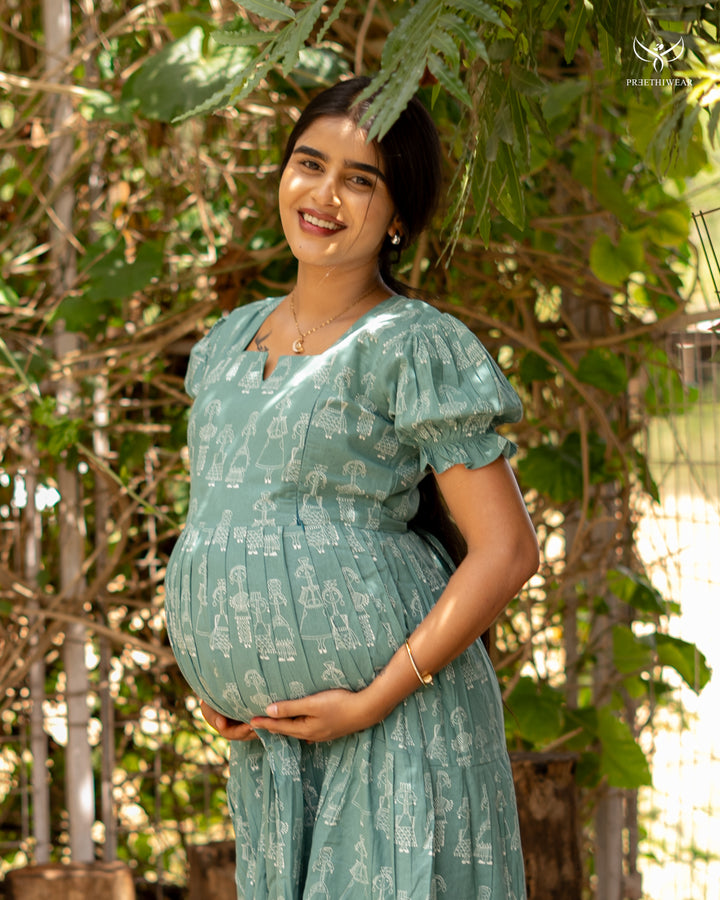 Mallika1 Maternity Dress