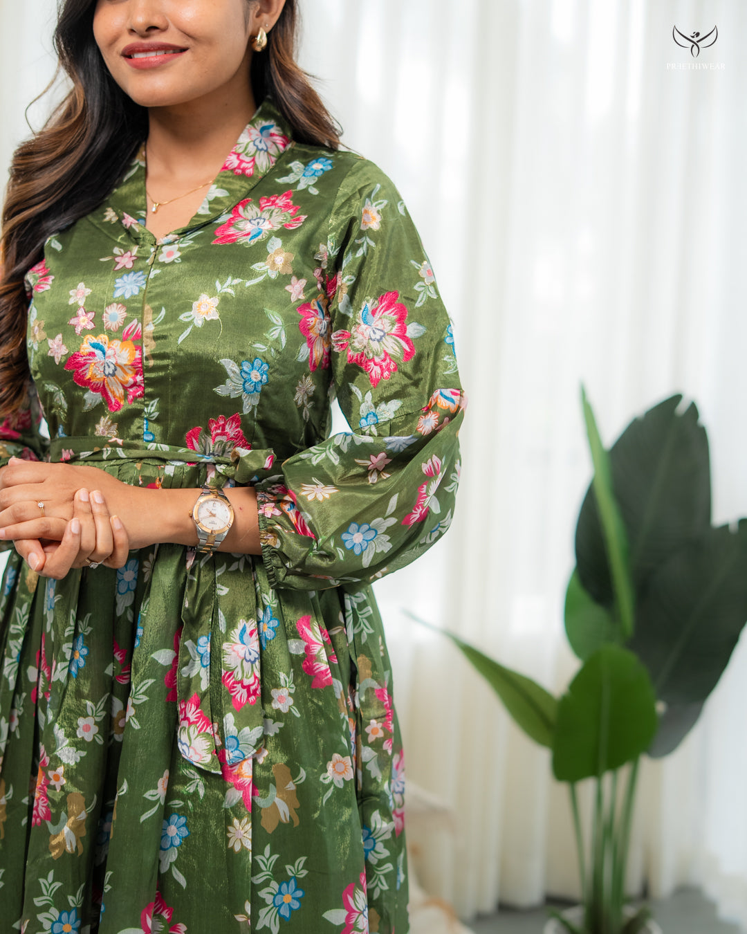 Ruchi  Maternity Dress with center Zip