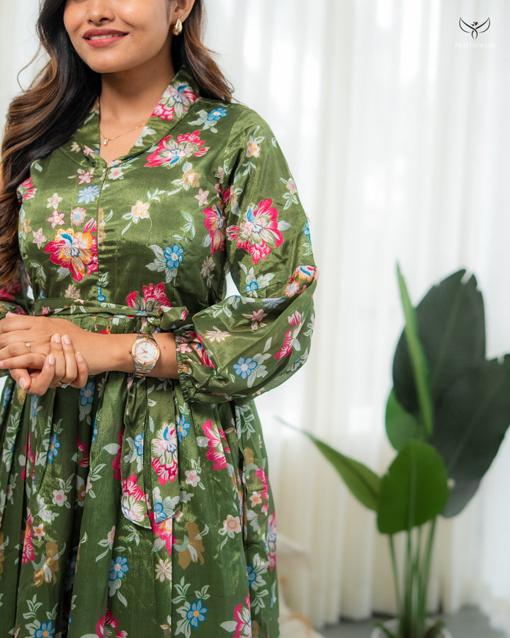 Ruchi  Maternity Dress with center Zip