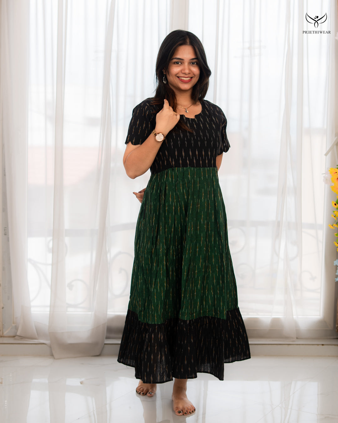 Shivani3 Maternity Dress