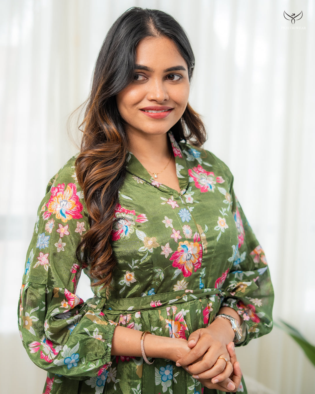 Ruchi  Maternity Dress with center Zip