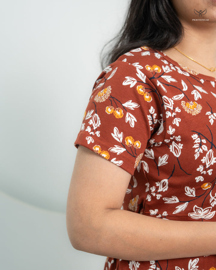 Beenu SoftCotton Full Length Maternity Loungewear