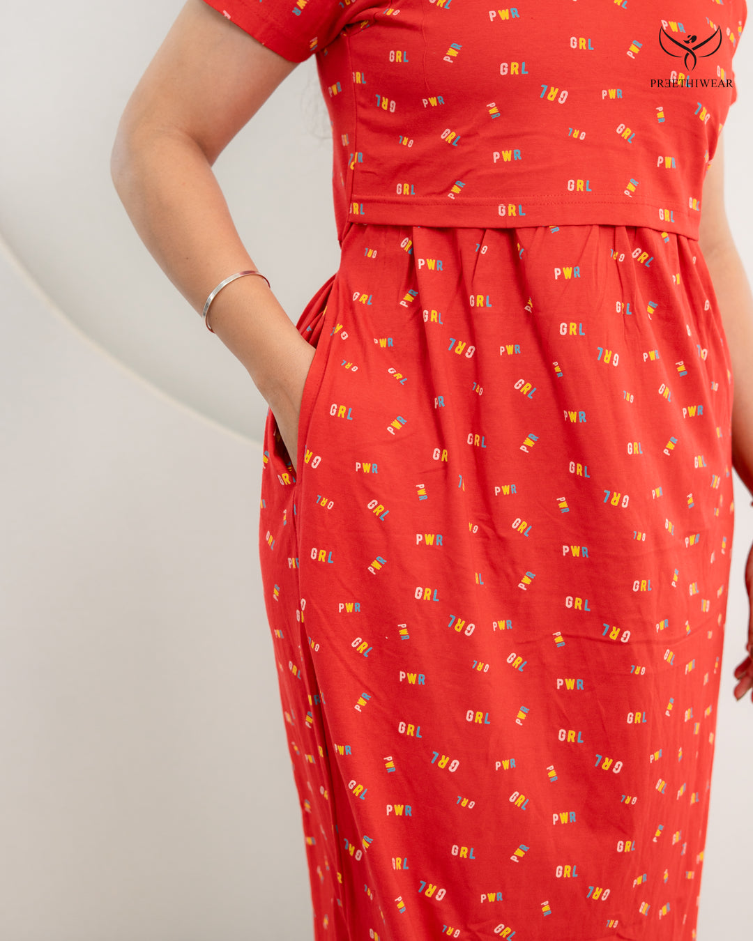 Rabina Soft Cotton Full Length Maternity Loungewear