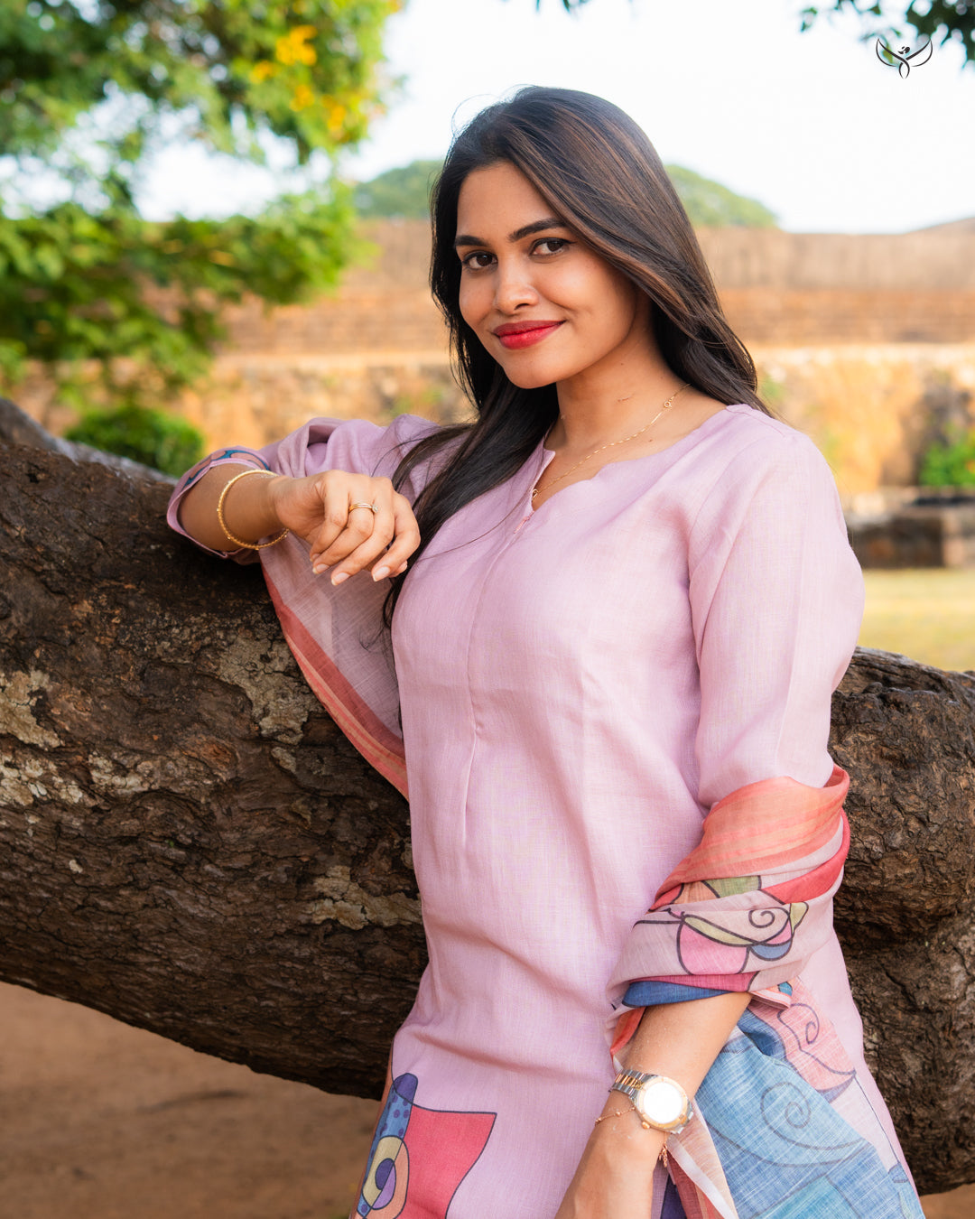 Kushi  Maternity Dress with center Zip