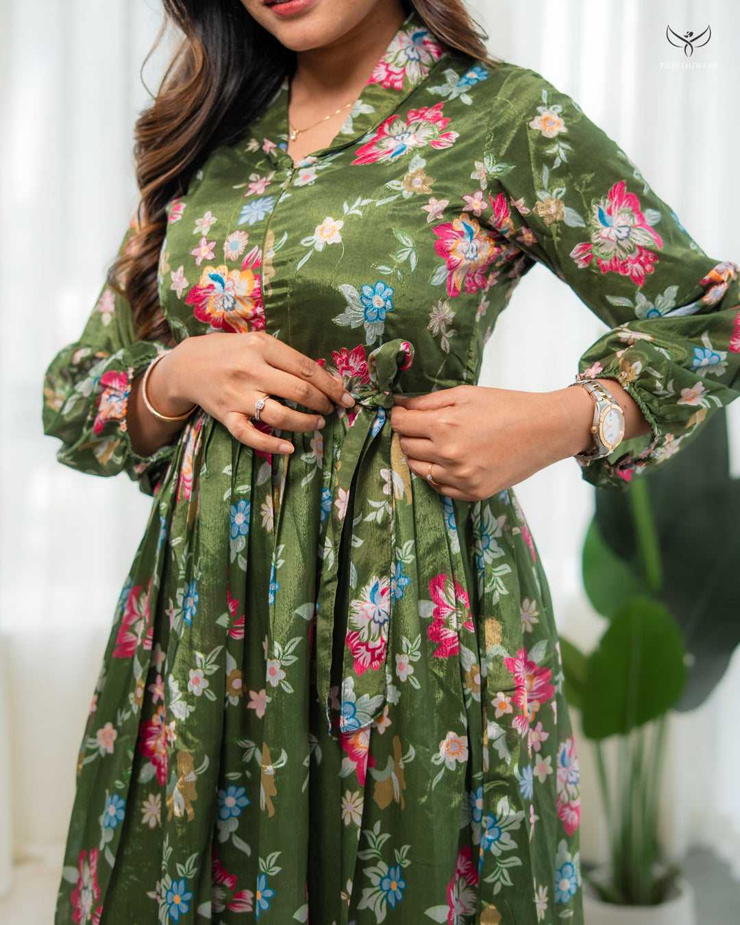 Ruchi  Maternity Dress with center Zip