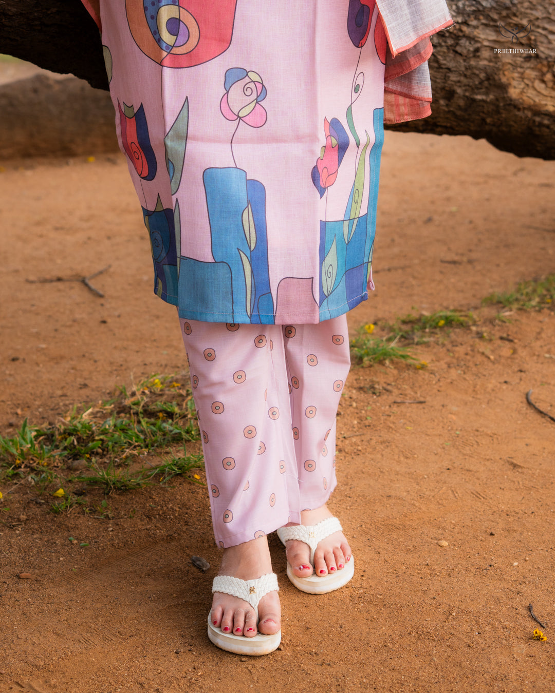 Kushi  Maternity Dress with center Zip