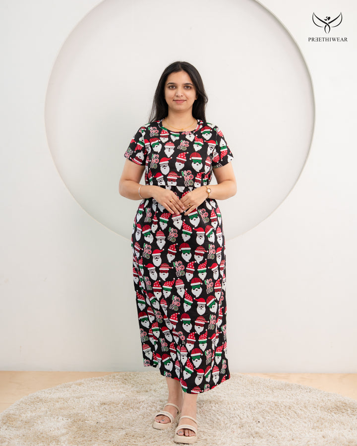 Srushti Soft Cotton Full Length Maternity Loungewear