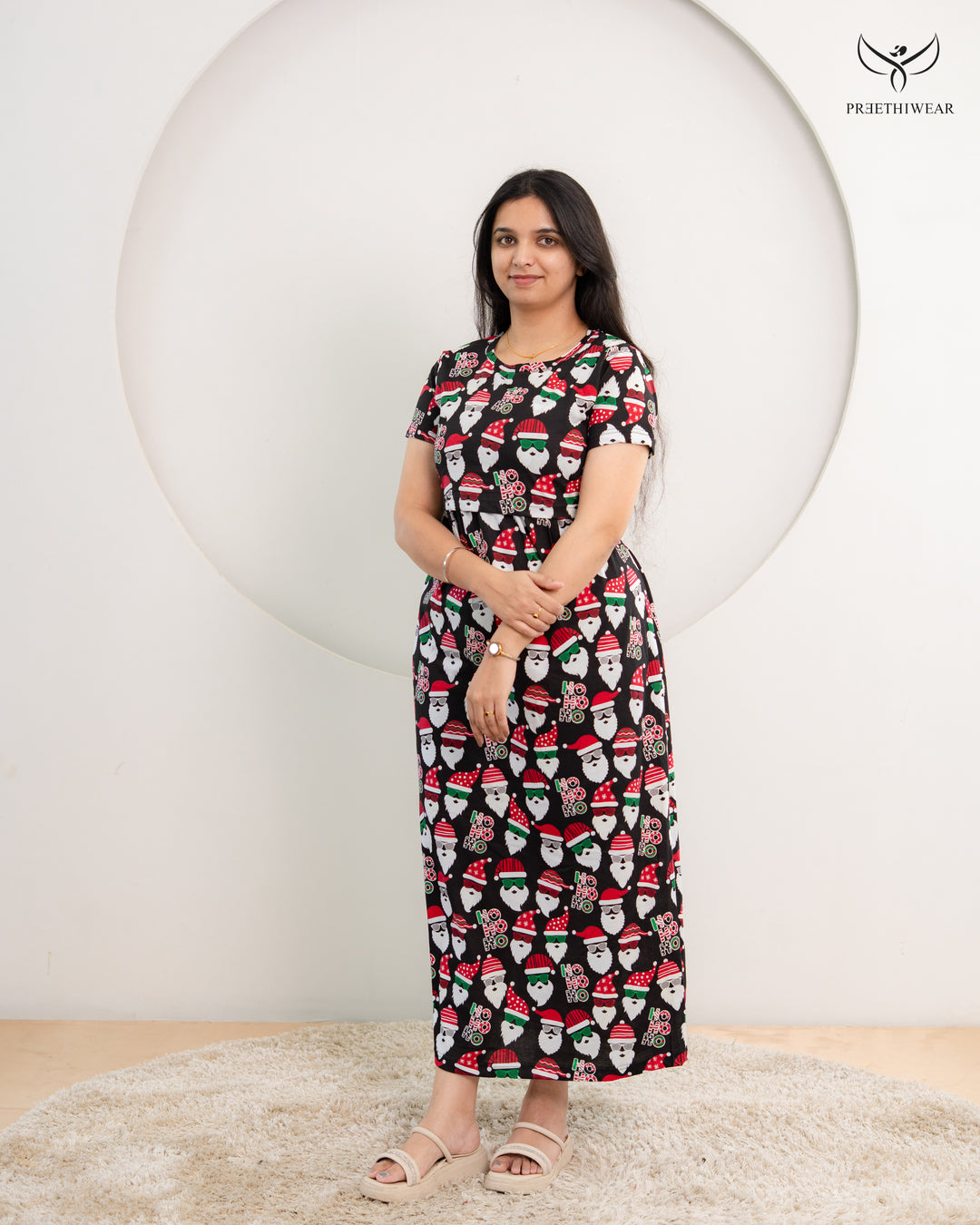 Srushti Soft Cotton Full Length Maternity Loungewear