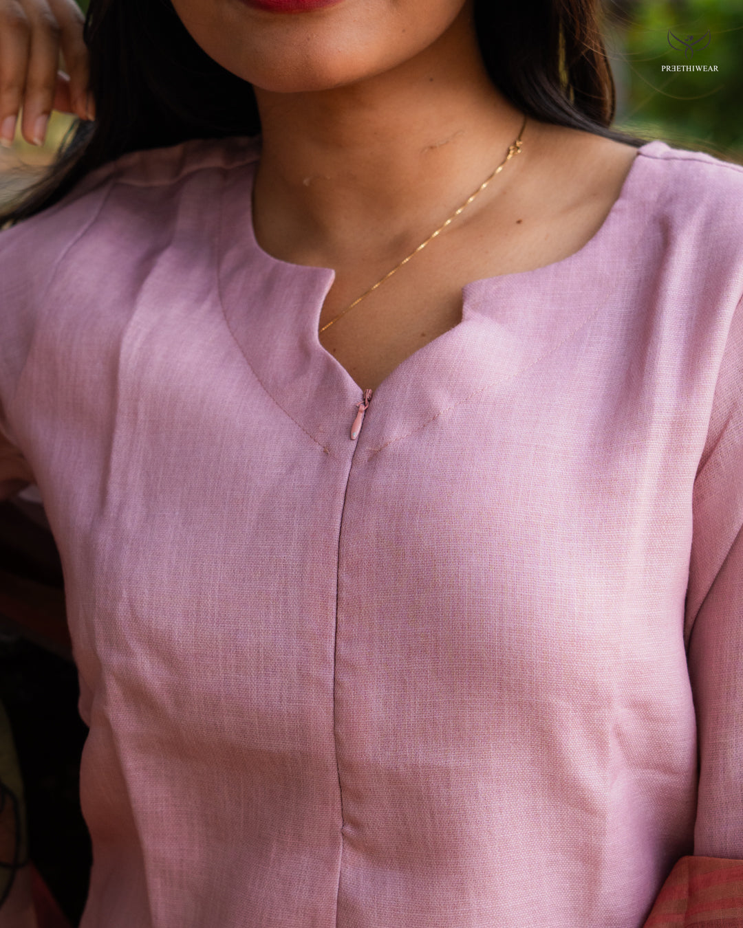 Kushi  Maternity Dress with center Zip