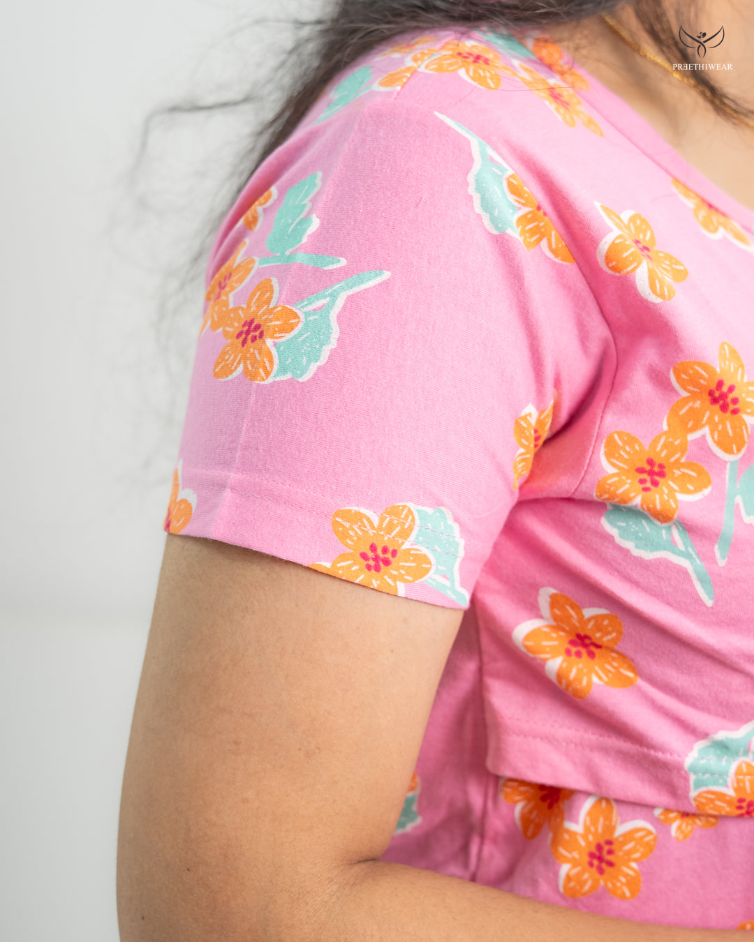 Yamini1  SoftCotton Maternity Top Pant Set