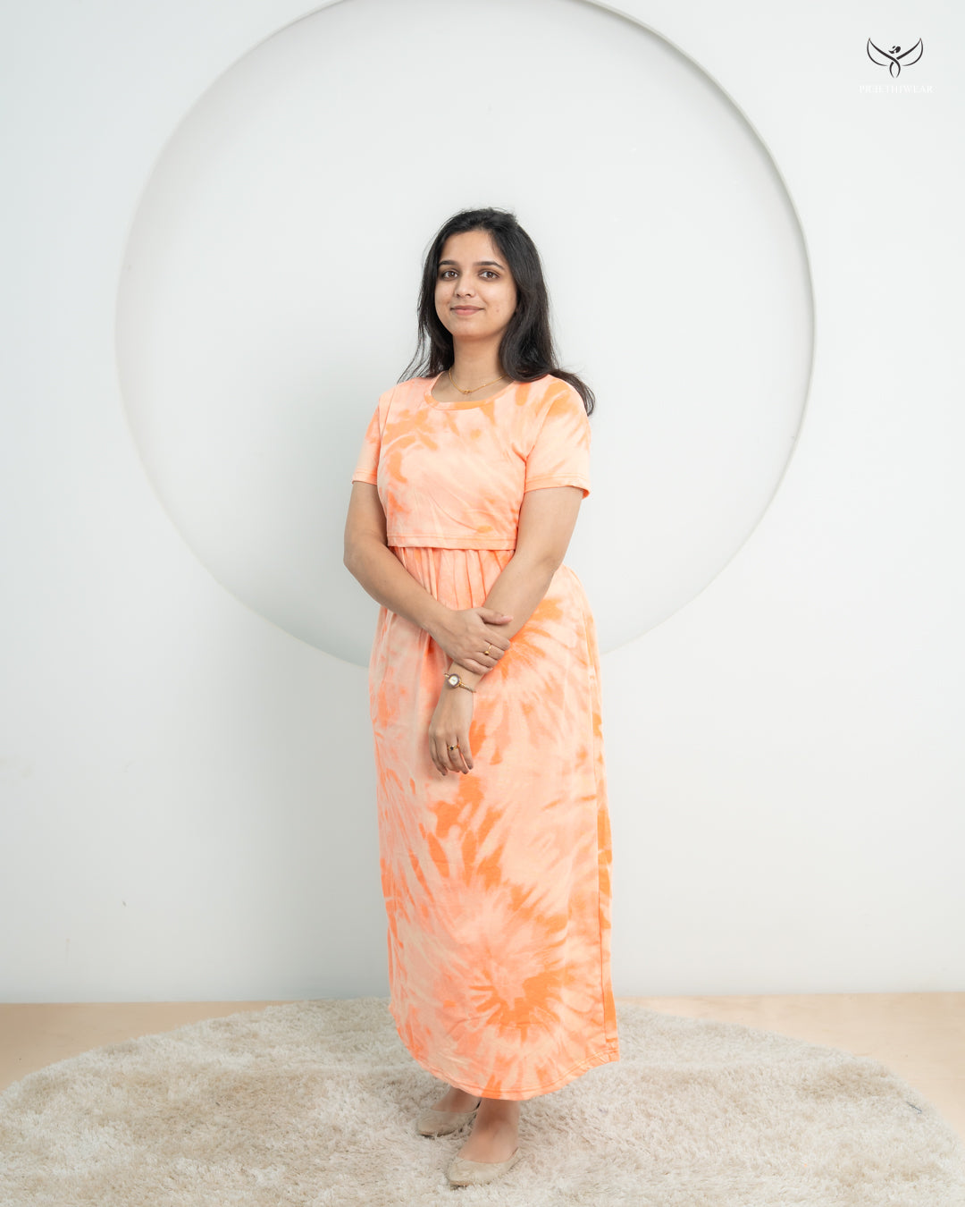 Vinya1 SoftCotton Full Length Maternity Loungewear