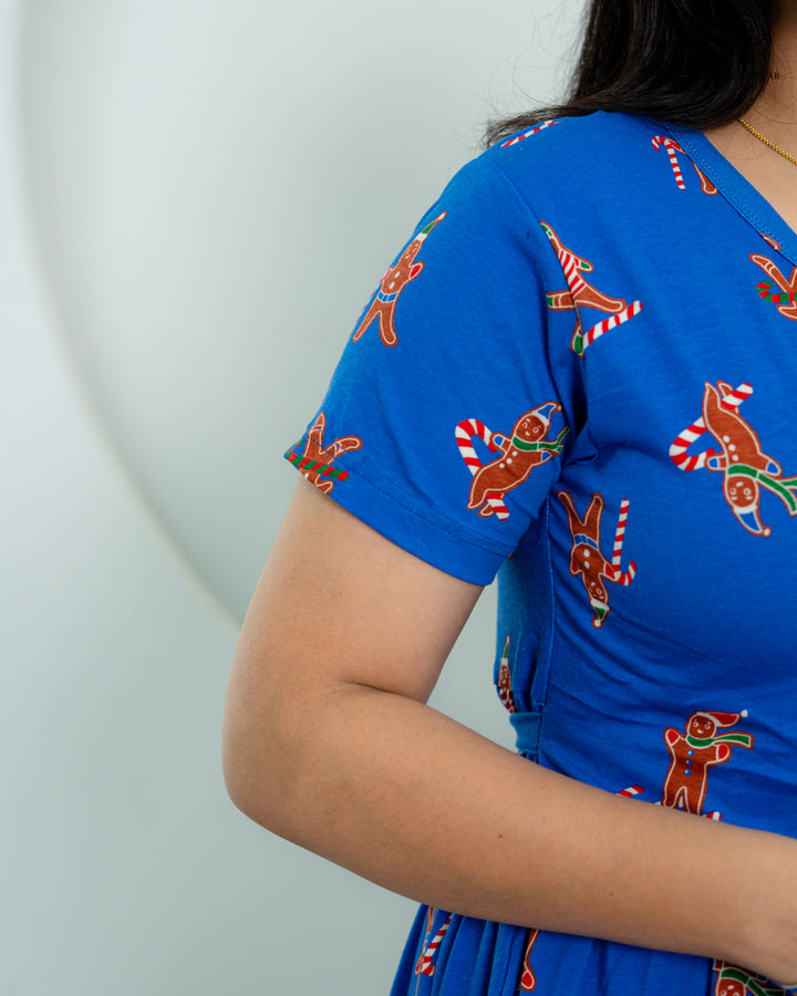 Kiri  SoftCotton Full Length Maternity Loungewear