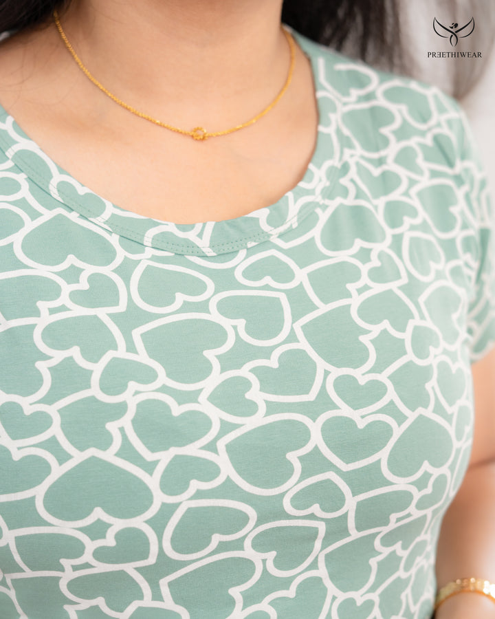 Yatvika Soft Cotton Full Length Maternity Loungewear