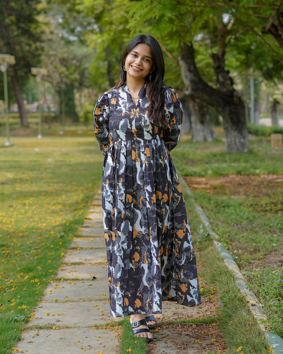 Nissy Maternity Dress with center Zip