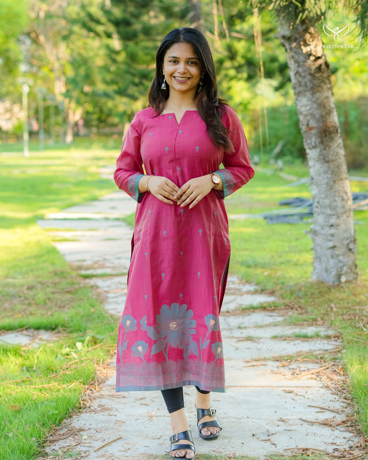 Taarini Maternity Dress with center Zip