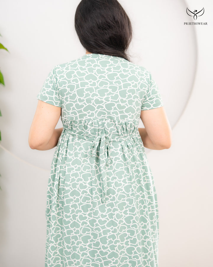 Yatvika Soft Cotton Full Length Maternity Loungewear