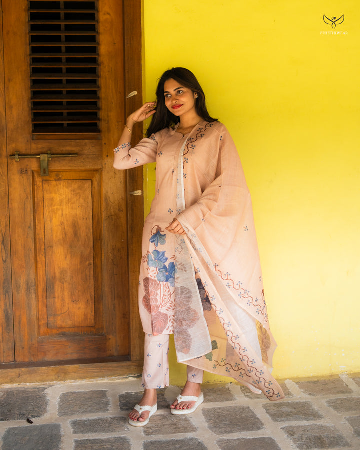 Sibha  Maternity Dress with center Zip