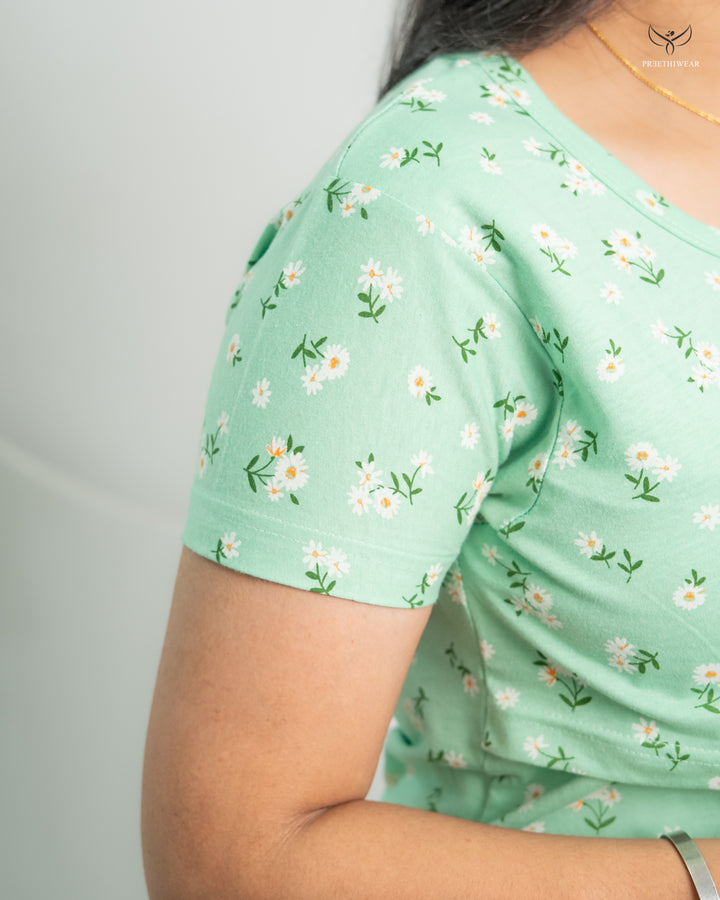 Rahana SoftCotton Maternity Top Pant Set