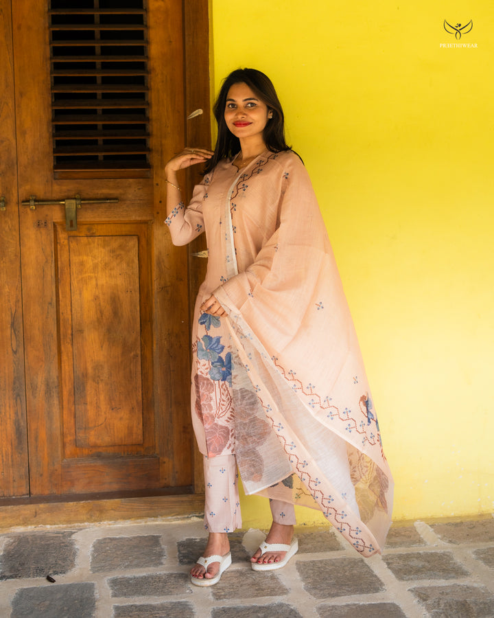 Sibha  Maternity Dress with center Zip