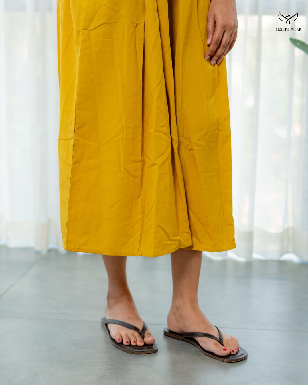 Reyavi  Maternity Dress with center Zip