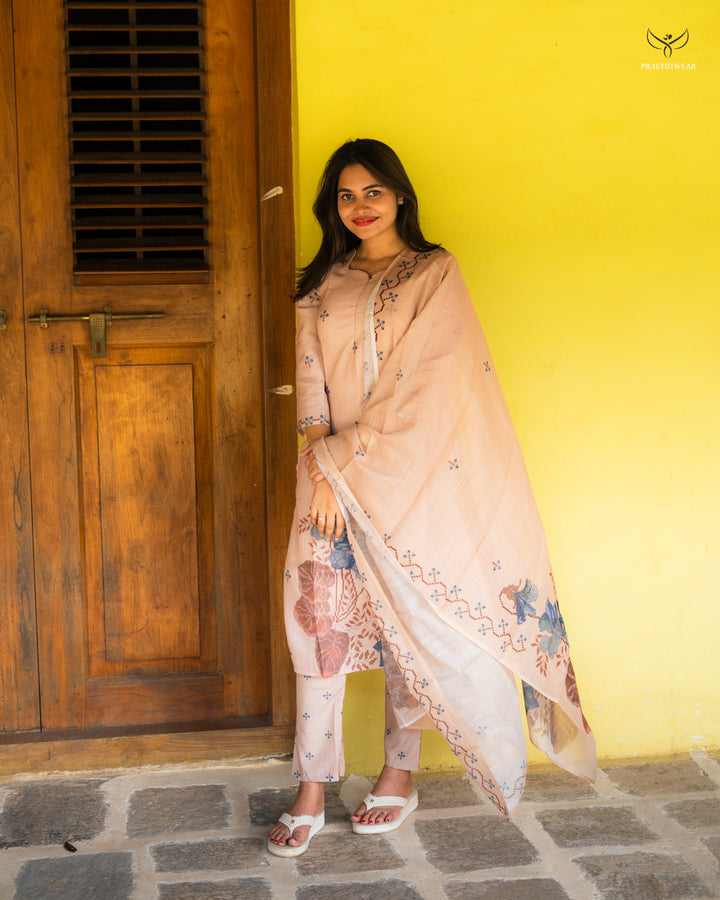 Sibha  Maternity Dress with center Zip