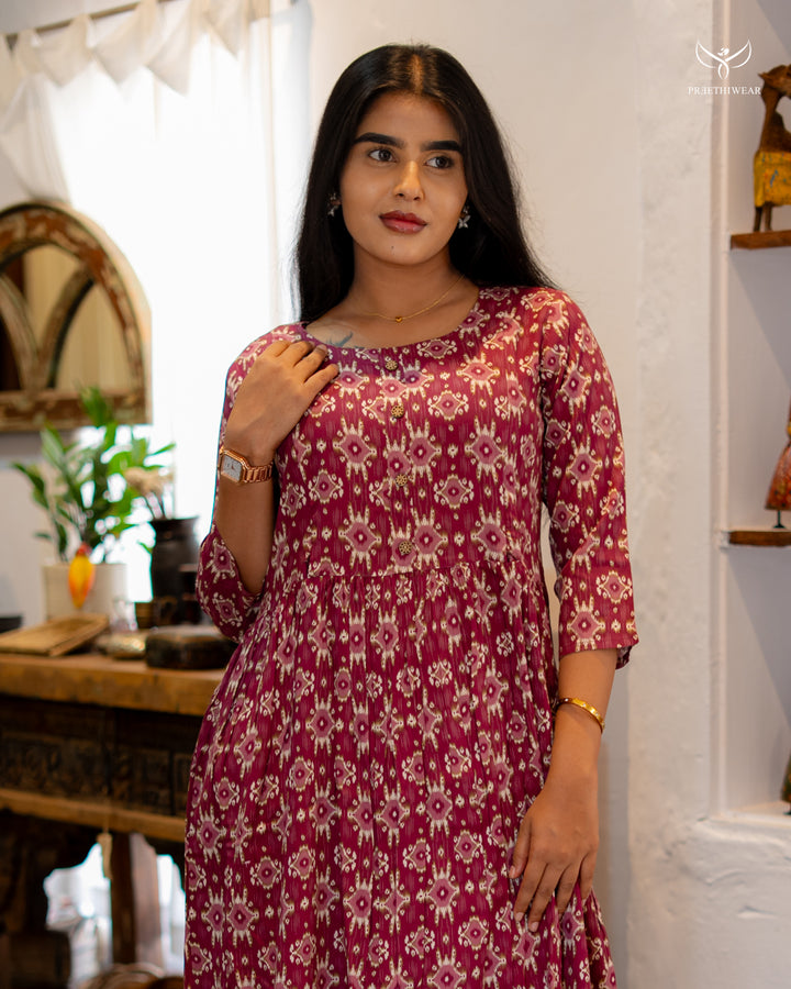 Tejaswi2 Maternity Dress(PREORDER-AUG17)