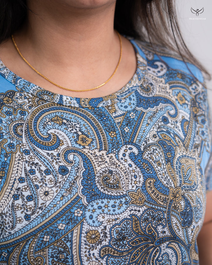 Lucia1 SoftCotton Full Length Maternity Loungewear