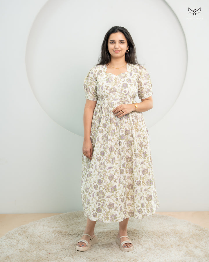 Triveni1  Maternity Dress