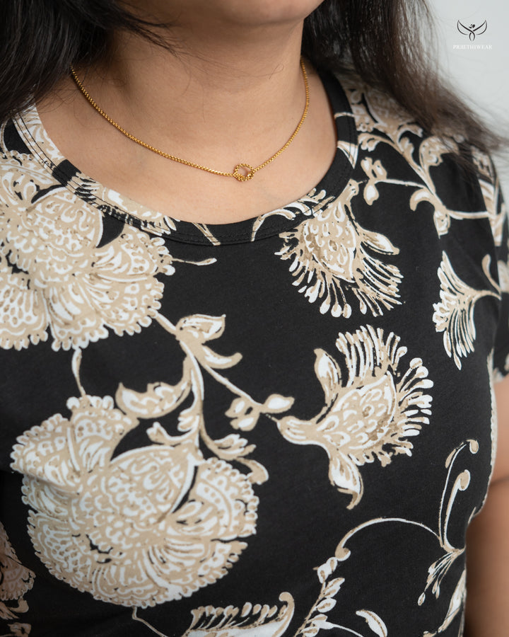 Bindu2 SoftCotton Full Length Maternity Loungewear