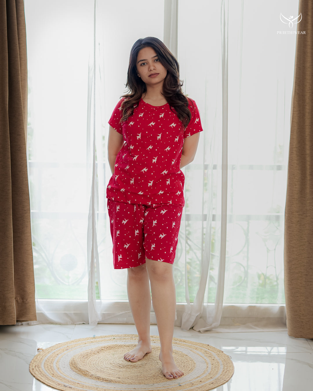 Shalini Lounge Wear Shorts