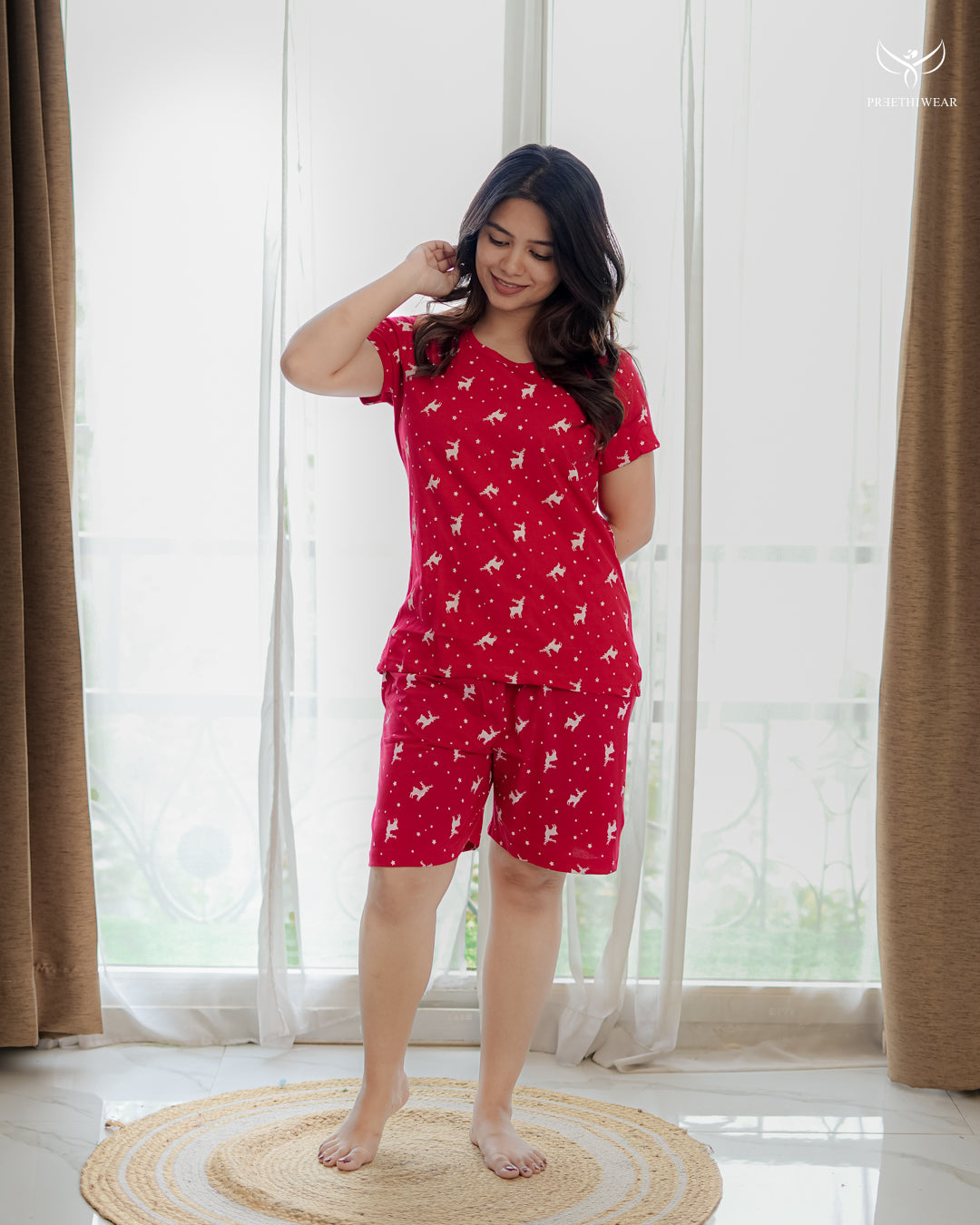 Shalini Lounge Wear Shorts