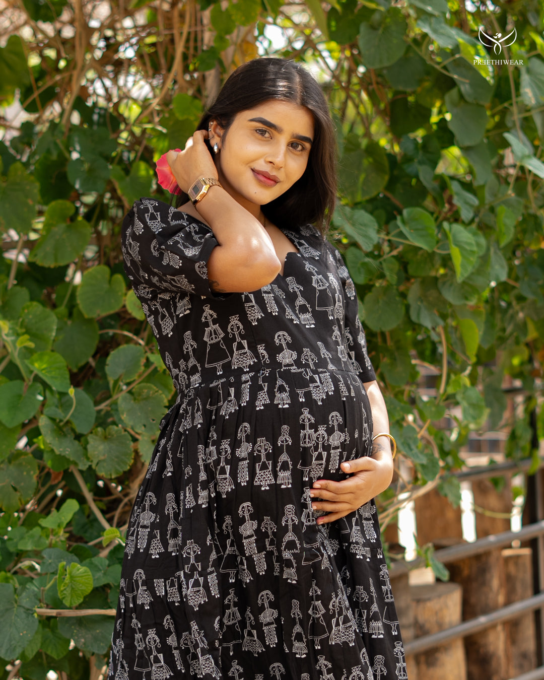 Himaja1 Maternity Dress