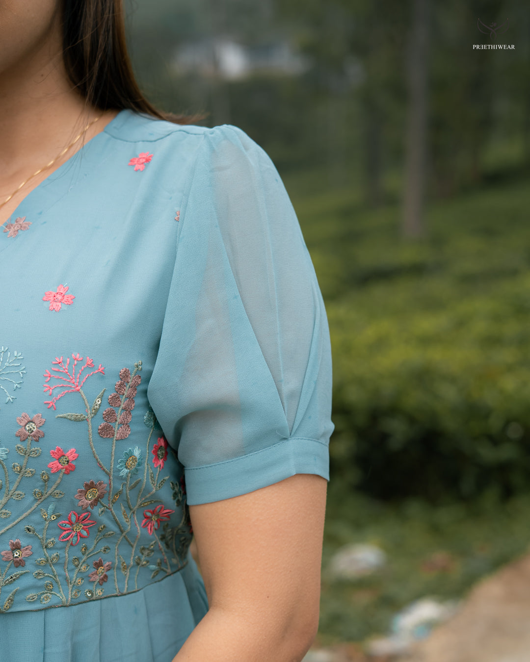 Viya Maternity Dress with center zip