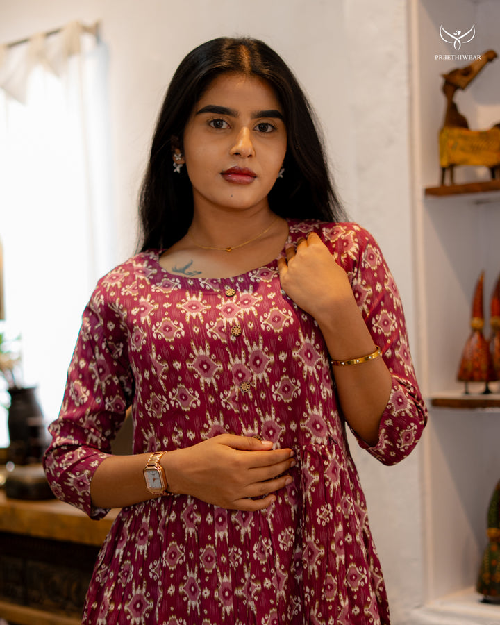 Tejaswi2 Maternity Dress(PREORDER-AUG17)