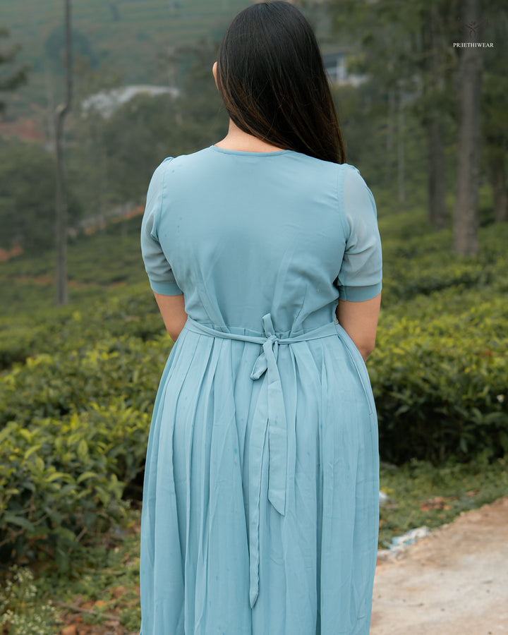 Viya Maternity Dress with center zip