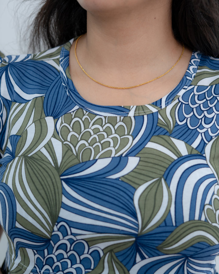 Ikshita Lightweight SoftCotton Calf Length Maternity Loungewear