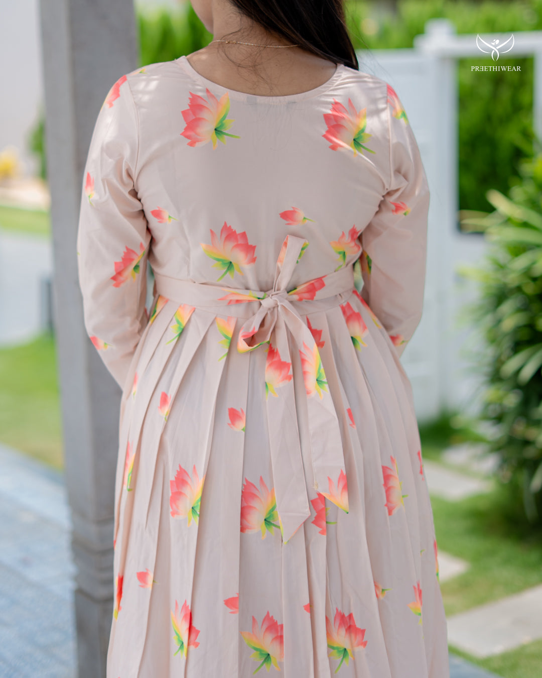 Roobaa Maternity Dress with center Zip