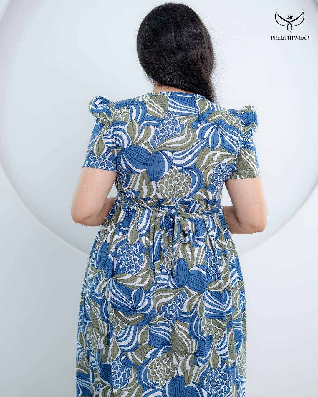 Ikshita Lightweight SoftCotton Calf Length Maternity Loungewear