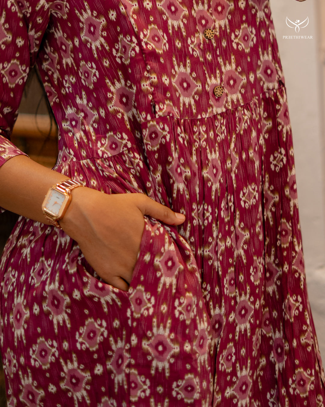 Tejaswi2 Maternity Dress(PREORDER-AUG17)
