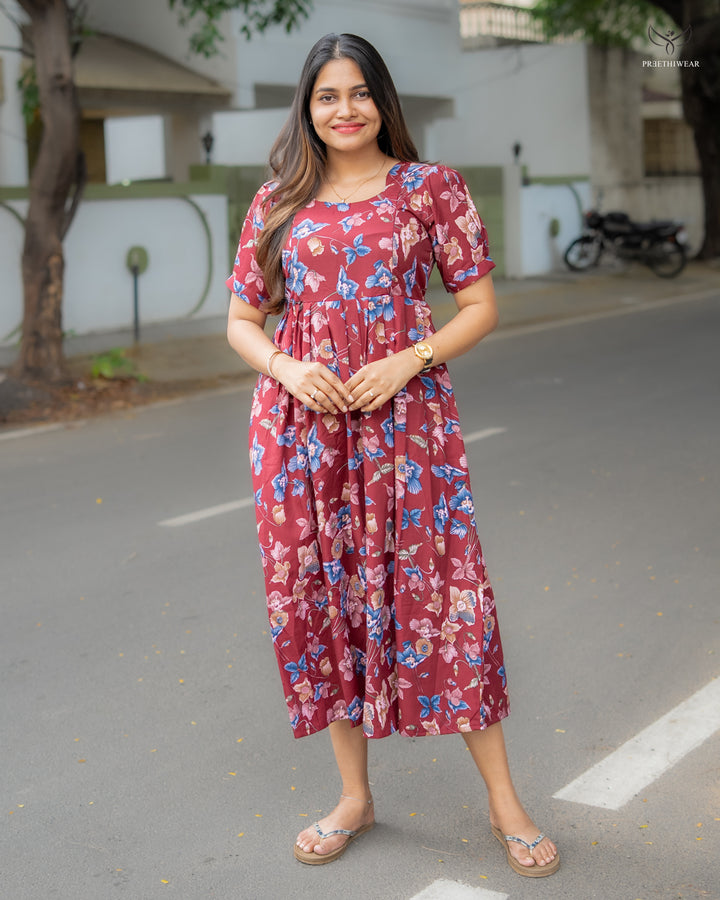 Vandana4 Maternity Dress  (PREORDER-NOV15)