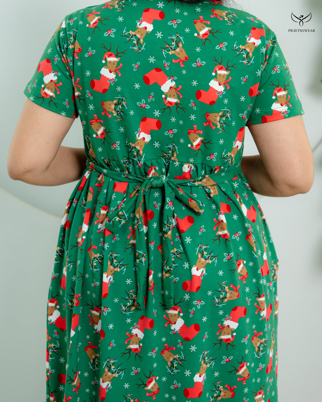 Tejal4  Soft Cotton Full Length Maternity Loungewear