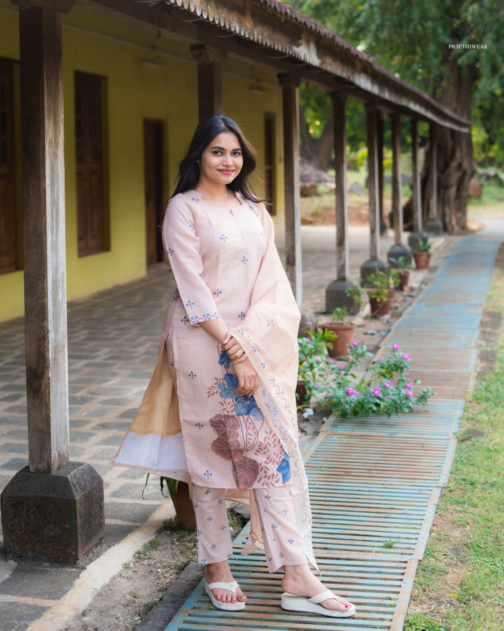 Sibha  Maternity Dress with center Zip