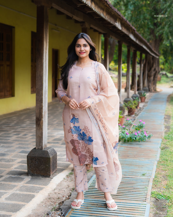 Sibha  Maternity Dress with center Zip