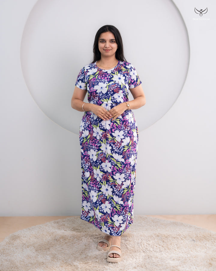Diana SoftCotton Full Length Maternity Loungewear