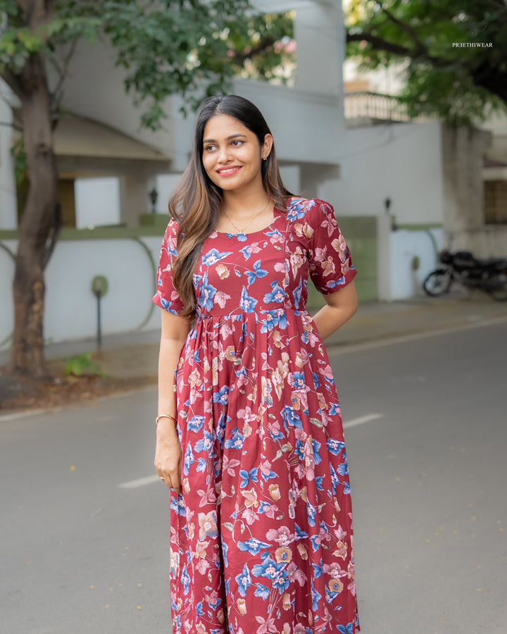 Vandana4 Maternity Dress  (PREORDER-NOV15)
