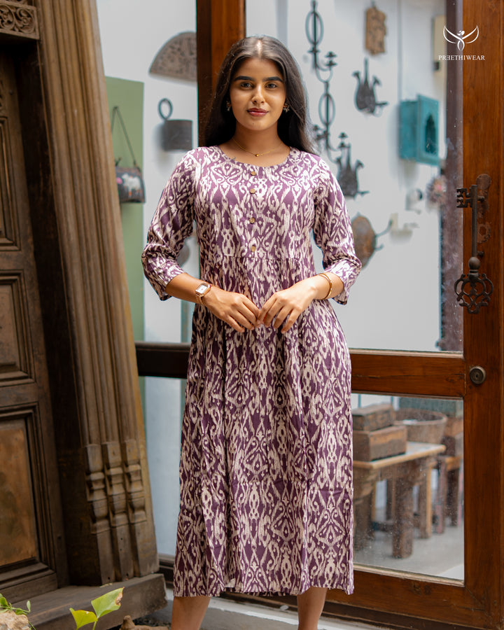 Brinda1 Maternity Dress(PREORDER-AUG17)