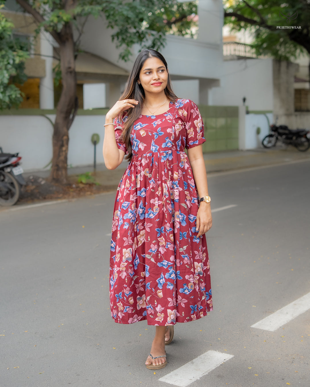 Vandana4 Maternity Dress  (PREORDER-NOV15)